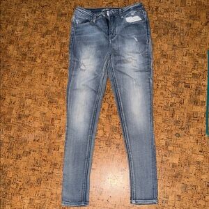 American Rag Distressed Blue Skinny Jeans